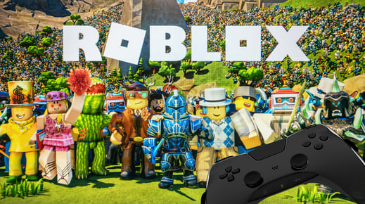 Roblox virtual environment used to engage users through digital marketing in the metaverse.